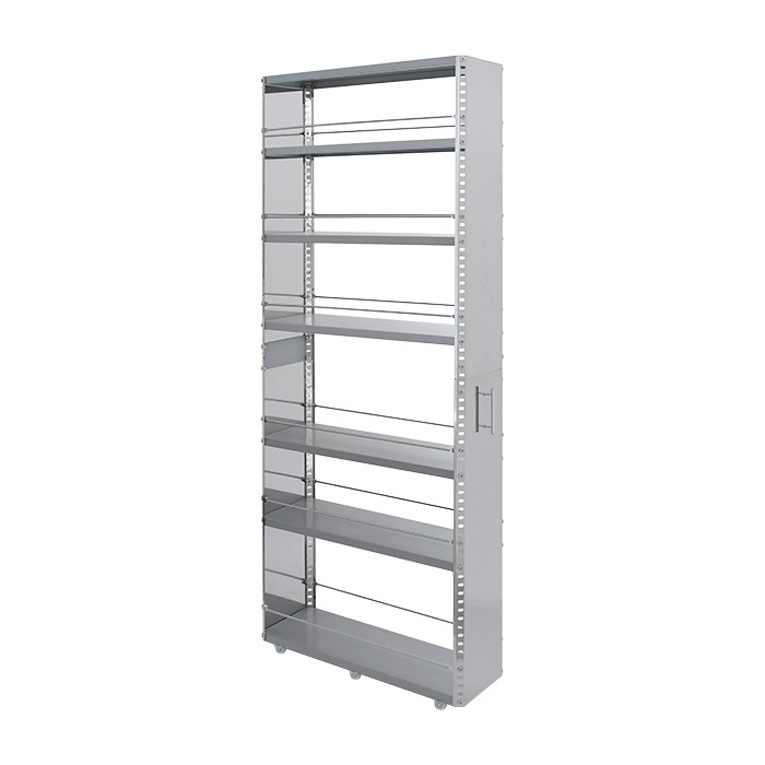 ステンレス製 隙間収納ワゴン【幅20×高さ159cm】