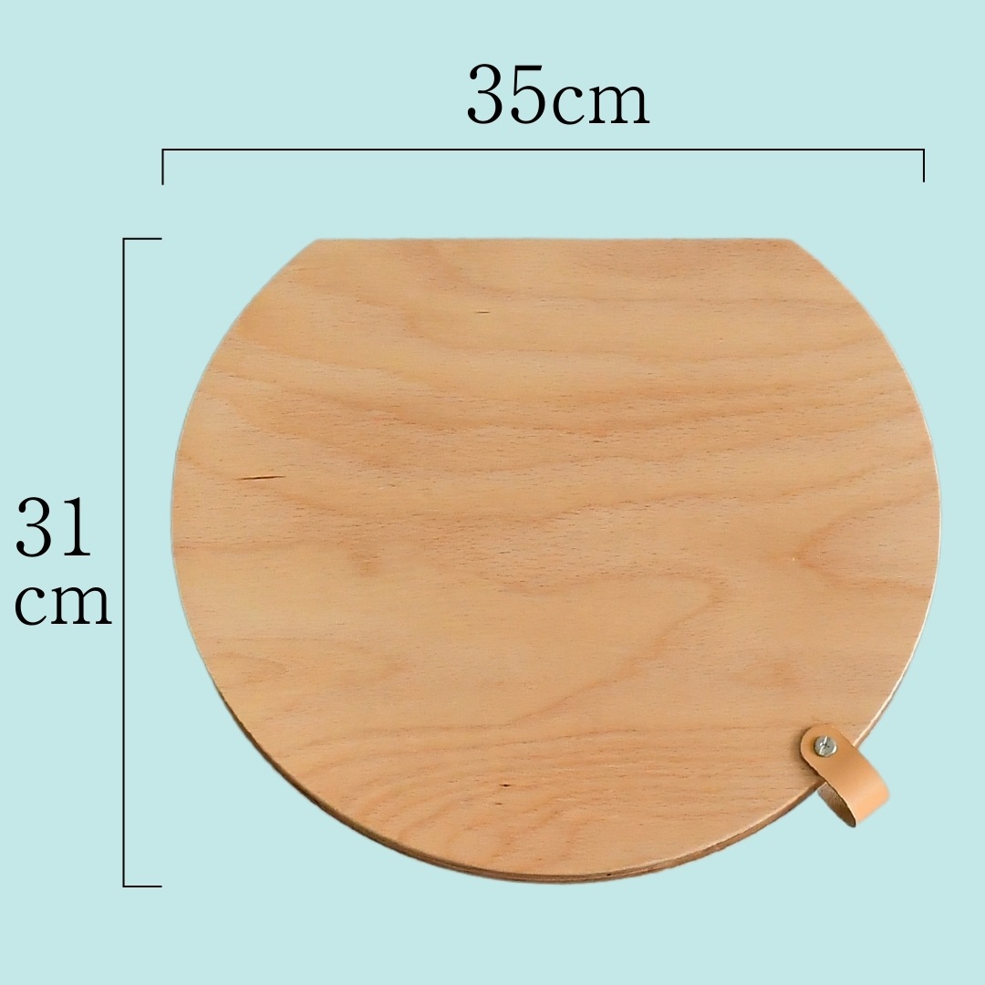 キャスター付きプランタースタンド【径35×31cm／南魚沼産木材／rootis select】