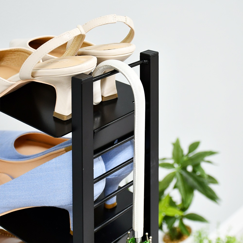 省スペース シューズラック 7足用【Floatシリーズ】