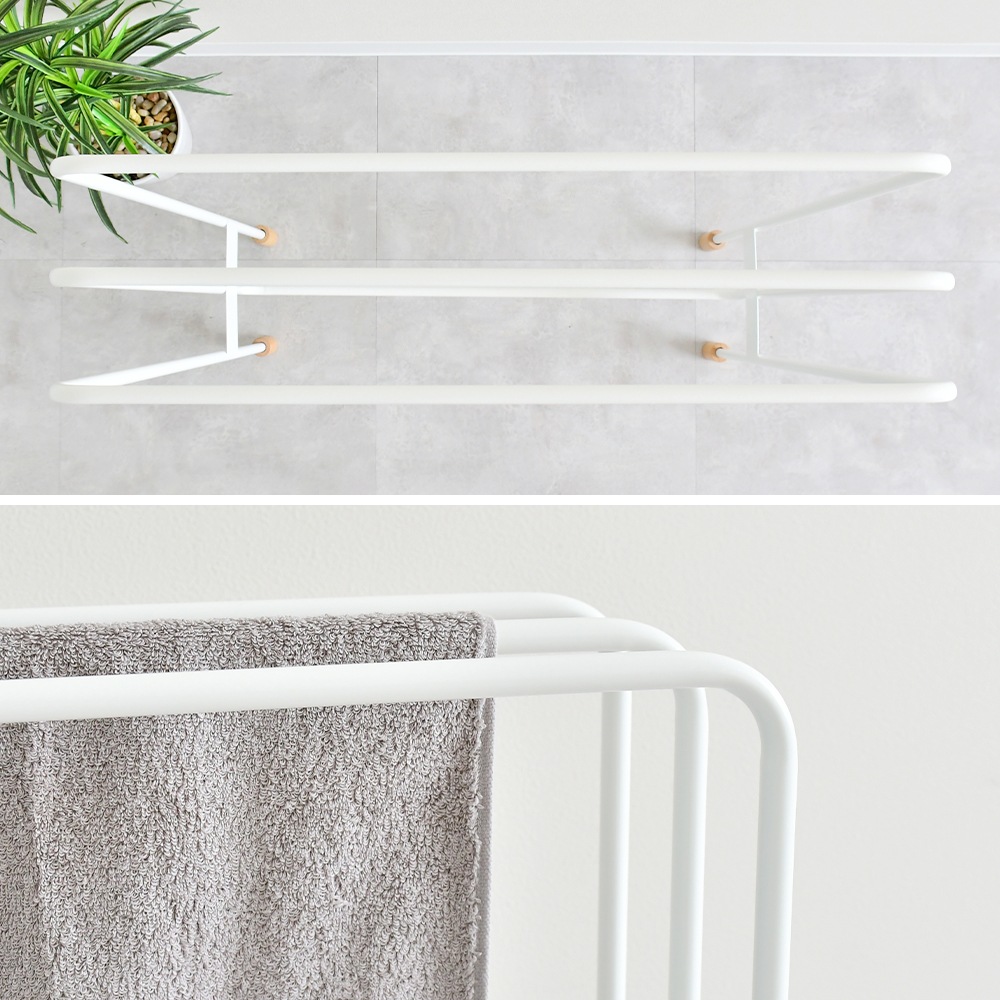 バスタオルハンガー【3連／ミヤケデザイン】