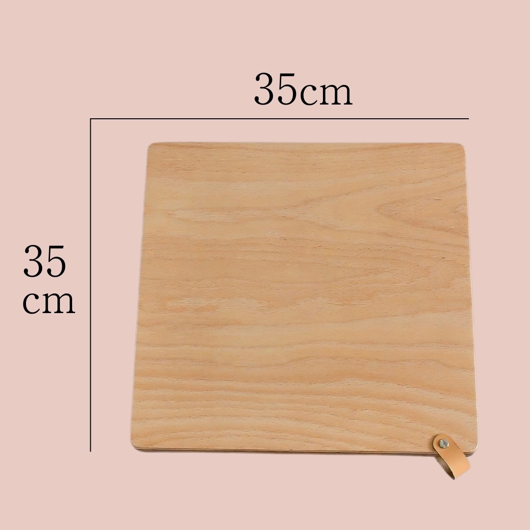 キャスター付きプランタースタンド【幅35×奥行35cm／南魚沼産木材／rootis select】