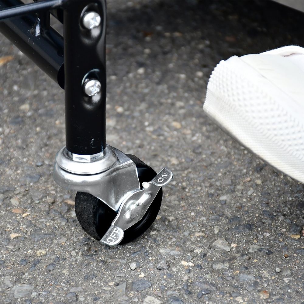 SUV用タイヤラック 大型タイプ【横置き2個組・カバー＆スロープ付き】