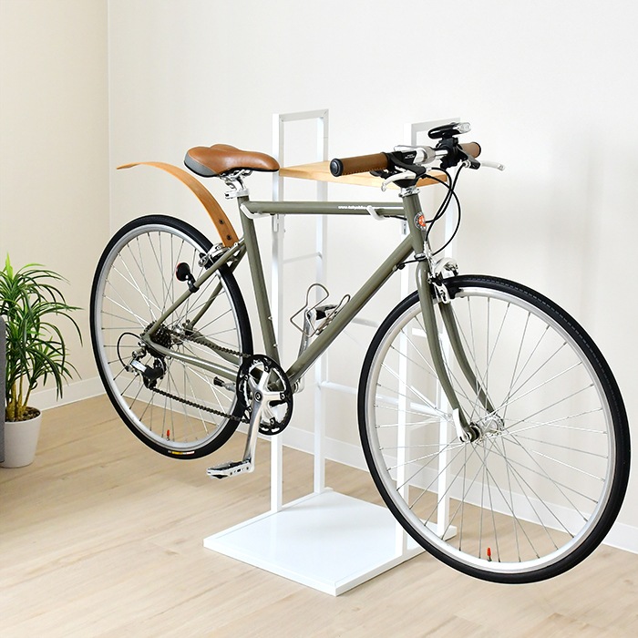 室内専用 自転車ラック【1台用・木棚1枚付き】 | 室内自転車スタンド