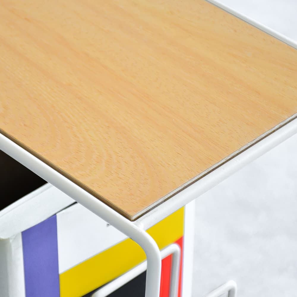 bokula サイドテーブル with マガジンラック