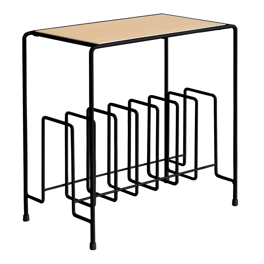 bokula サイドテーブル with マガジンラック