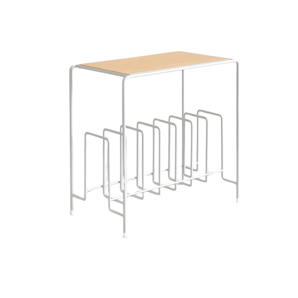 bokula サイドテーブル with マガジンラック