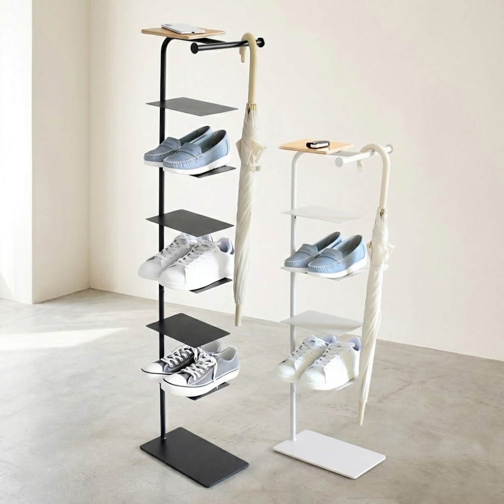 bokula Stack Rack + シューズラック【棚4枚】