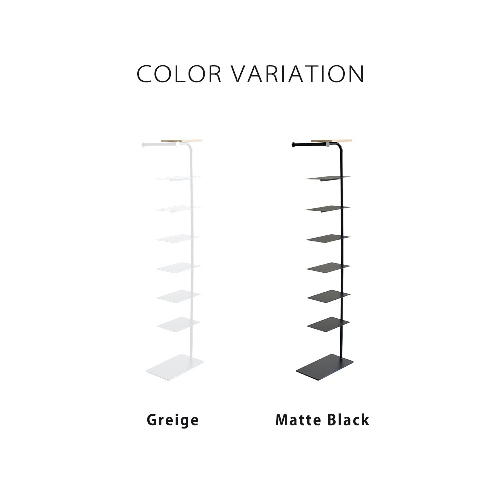 bokula Stack Rack + シューズラック【棚6枚】