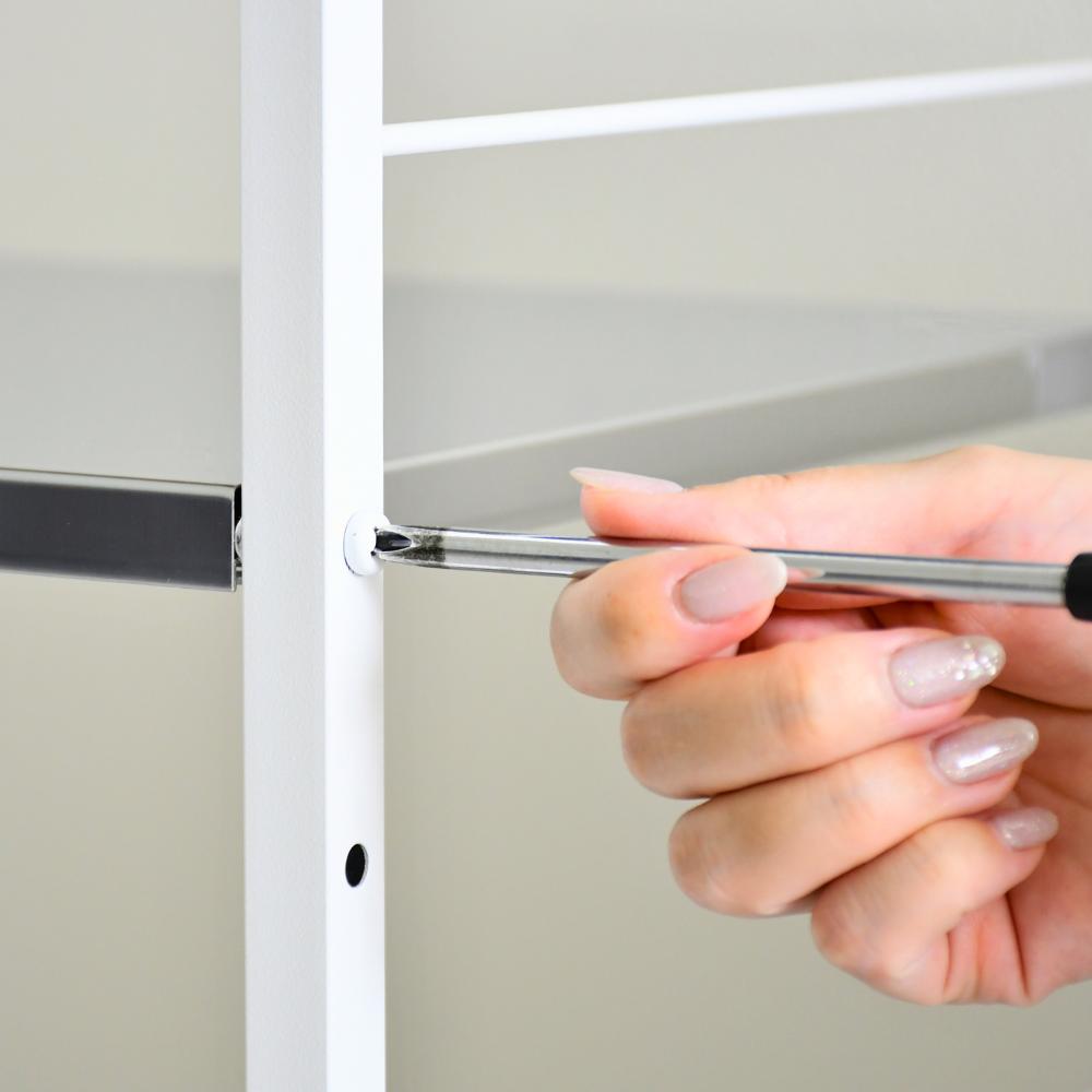 クラルテ ステンレス棚マルチワゴン【引出1・幅50】