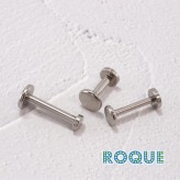 ボディピアス 16G 14G フラットディスクインターナル ラブレットスタッド(1個売り)◆オマケ革命◆