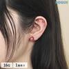 ボディピアス 16G 椿 モチーフ ストレートバーベル(1個売り)◆オマケ革命◆