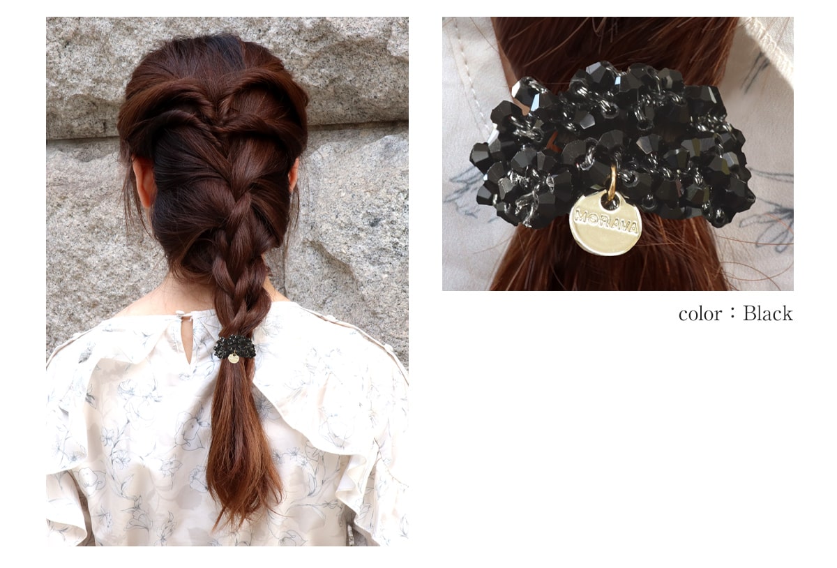 ビーズ ヘアゴム ヘアアクセサリー(1本売り)◇オマケ革命◇ | ボディ