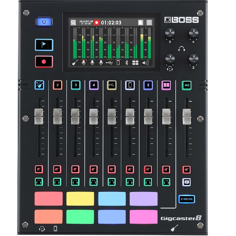 配信機器・PA機器・レコーディング機器 BOSS Gigcaster8 / GCS-8 GCS-8