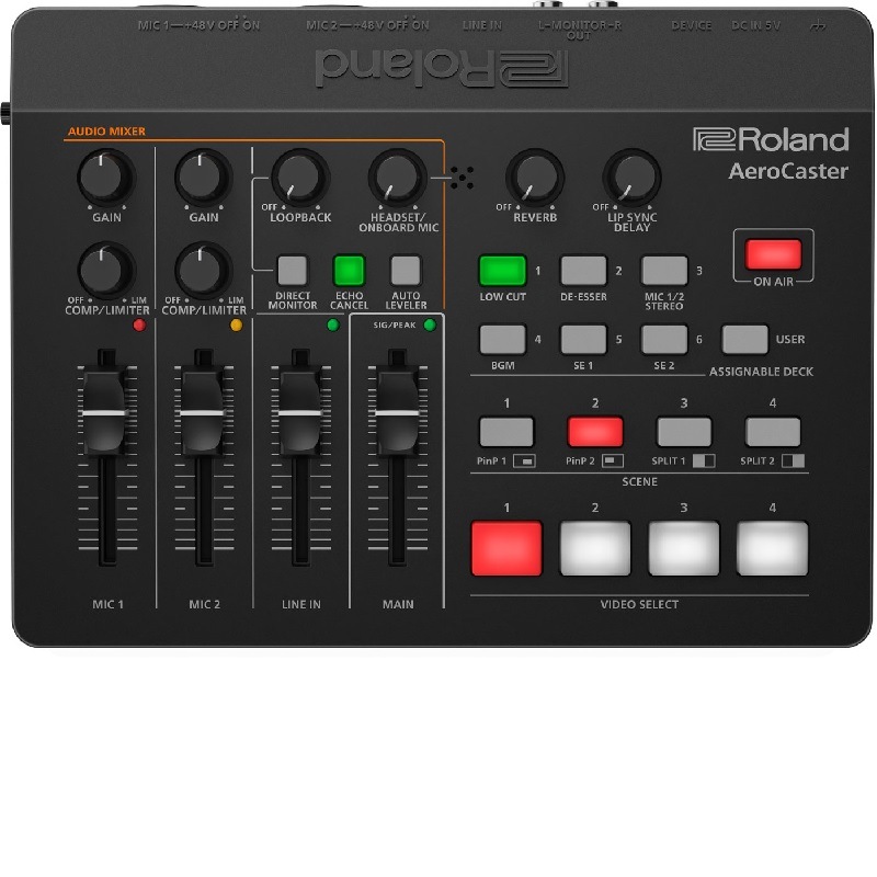 Roland AeroCaster　オーディオミキサー Roland AeroCaster オーディオミキサー 日本限定 Roland