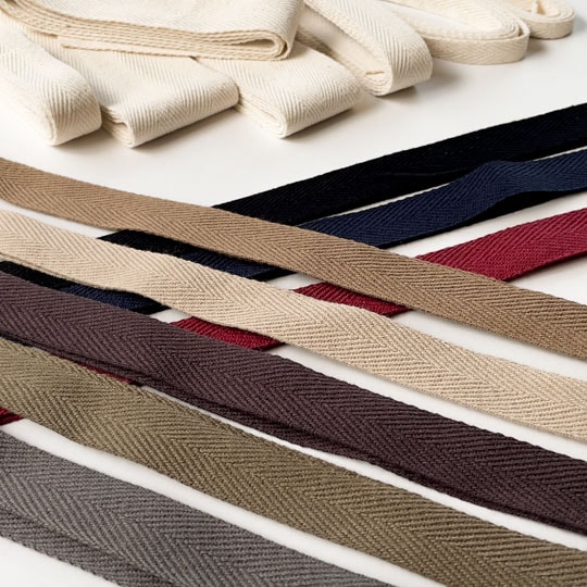 No.6260］コットン 杉綾 テープ （1mm厚 ） | TAPE | ROSE BRAND