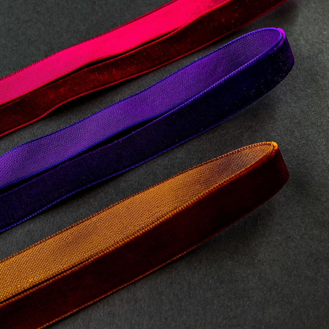 No.6270］片面 ベルベット リボン | RIBBON | ROSE BRAND