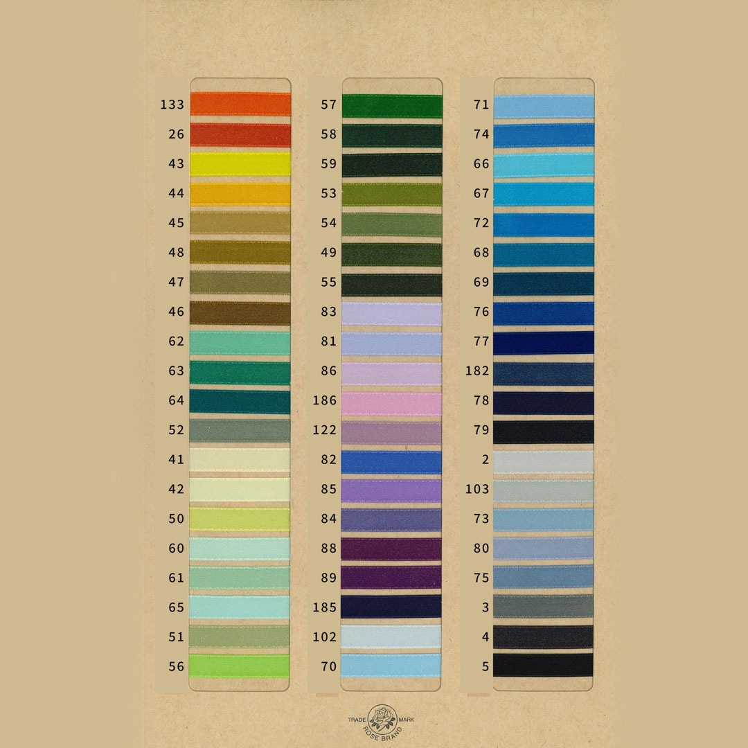 No.6941］リサイクル ポリエステル 両面 サテン リボン | RIBBON