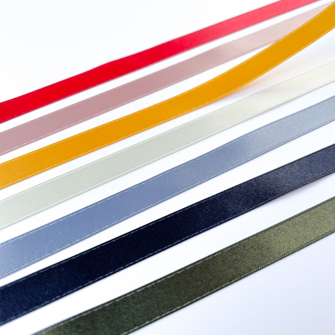 No.6941］リサイクル ポリエステル 両面 サテン リボン | RIBBON