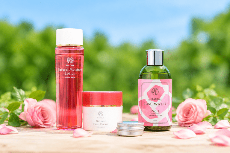 【10月限定】至高の仕立てケアセット（Natural Moisture Lotion ＆ Natural Face Cream ＆ Rose Water）