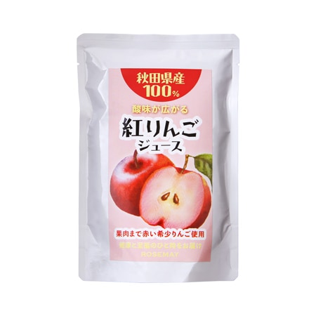 秋田100％ジュース3種類セット（紅りんご＆トマト＆にんじん