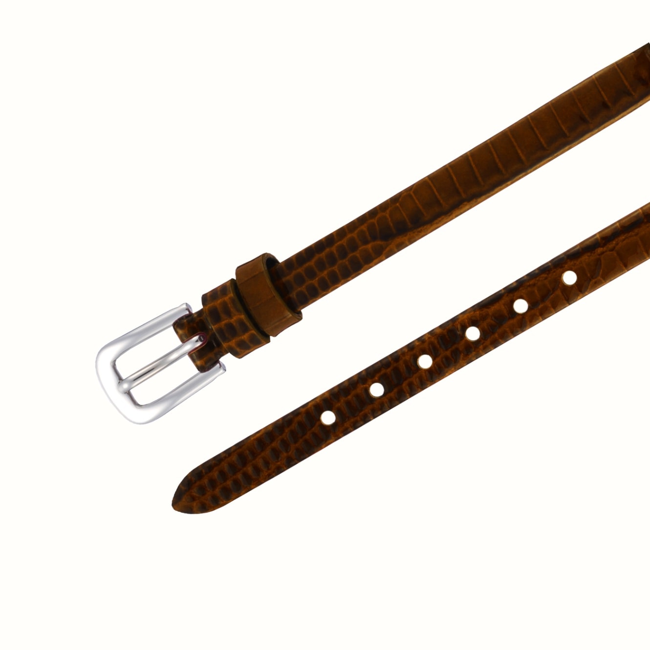 6mm幅 交換ベルト》 ダークブラウン（RS#5、RS#6、RS#7、RS#16対応