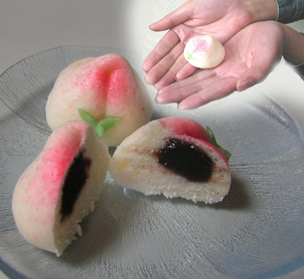 大桃まん】中華街大ももまん(小桃まん100個入り）【送料無料