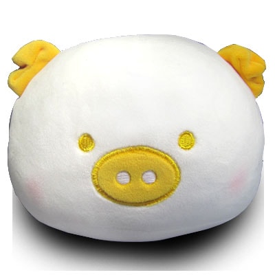 オリジナル ブタまん ミニぬいぐるみ クッション｜豚角煮まん,ブタ角煮