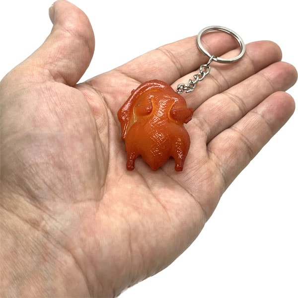 食品サンプル携帯キーホルダー・北京ダック【ネコポス便可】｜リアル