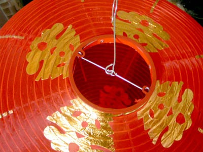 2個入プレーン紅提灯24インチΦ62cm 【送料無料】（沖縄1500円