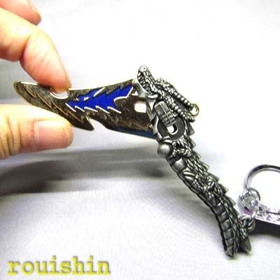 剣 龍 ドラゴン キーホルダー ストラップ 6個セット ドラゴン 龍 竜 ソード 剣 キーホルダー ストラップの通販 by