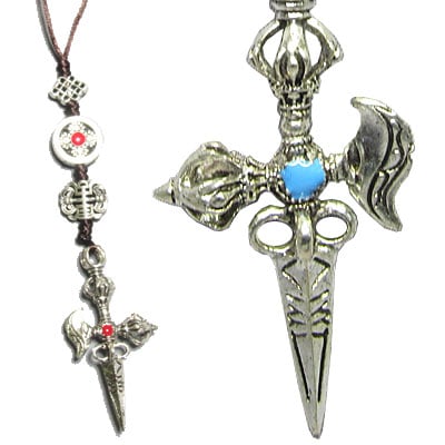 独鈷ストラップ （ネコポス便可） ｜ 風水,開運,密教,法具,根付け