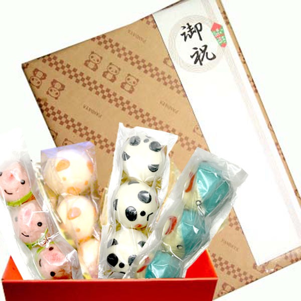 お歳暮 【中華まん】ギフトセット 青龍 （アンコ、角、桃、フカヒレ