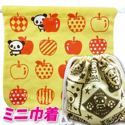 プリントパンダ巾着 Tw ネコポス便可 ぱんだグッズ 中国 中華街 可愛い シャンシャン 香香 赤ちゃん 雑貨きんちゃく バック 6aベージュ パンダ雑貨専門店 パンダグッズ バッグ ポーチ ケース パンダ巾着 風水 太極拳 中国雑貨 中国衣料 パンダまんの老維新