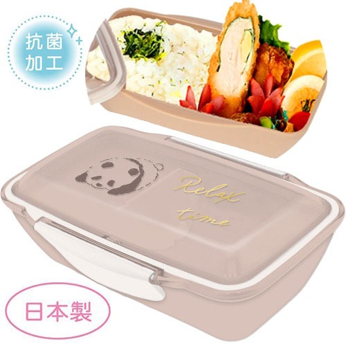 RelaxtimeパンダドームランチBOX【送料無料】(沖繩別途700円)|ミリミリ, 抗菌,1段,ぱんだ,弁当箱,キッチン,グッズ,中華街,可愛い,シャンシャン,雑貨