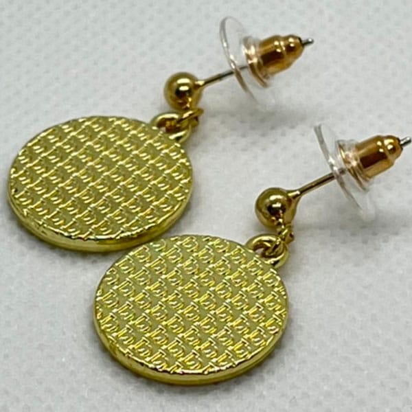 円 双喜 ピアス 【金】 ネコポス便なら【送料無料】｜アクセサリー