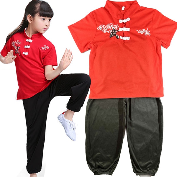 赤 上下セット（k-pop 衣装 キッズダンス衣装 入念 セットアップ