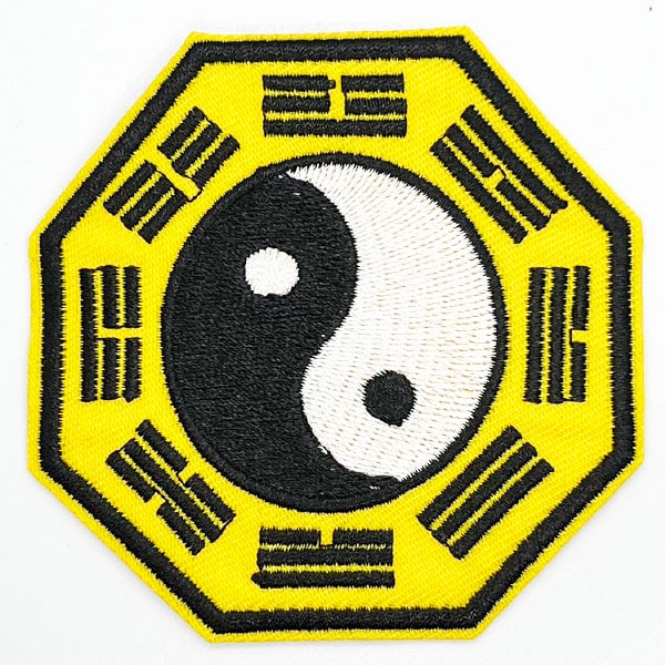 アップリケ太極八卦【ネコポス便可】｜ワッペン,開運,風水,グッズ