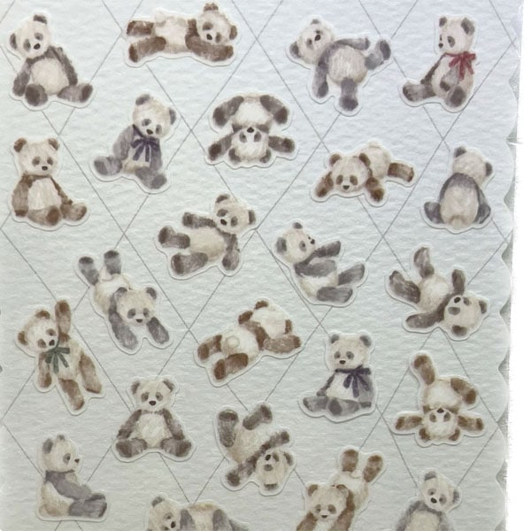 MINDWAVE パンダぬいぐるみステッカー 81603 マインドウェイブ