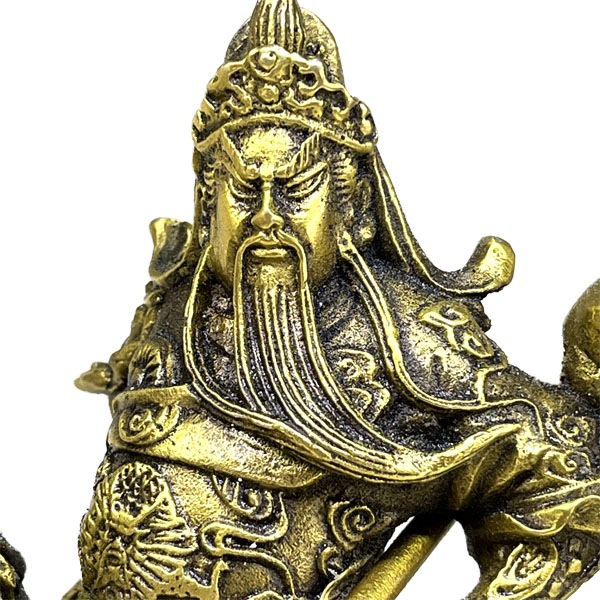 関公 関羽 真鍮製 関羽雲長 開運 財神 関公 関羽 真鍮製 関羽雲長 開運 財神 41UYUPJJmbL._UF894