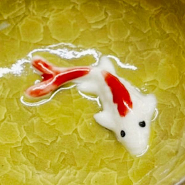 陶器,鯉入りぐい飲みおちょこ 8色 ｜魚杯,小茶碗,焼き物,陶磁器,お猪口