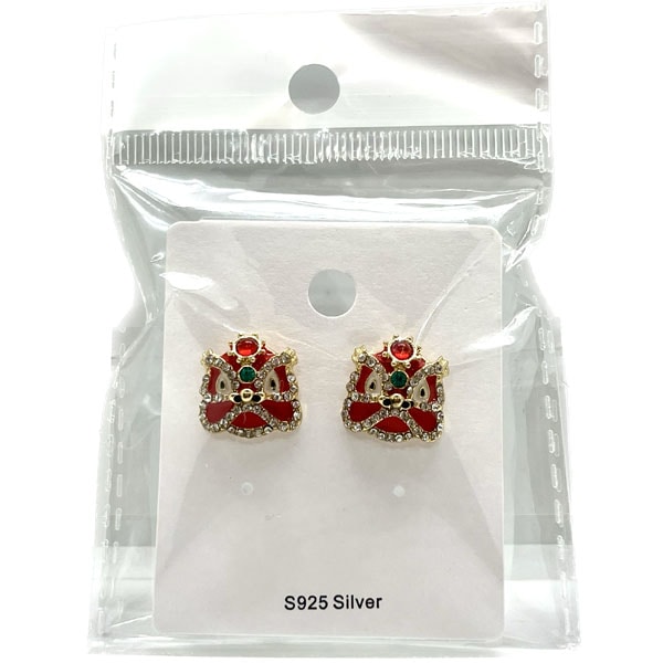 獅子ピアス ネコポス便なら【送料無料】｜アクセサリー,ジュエリー