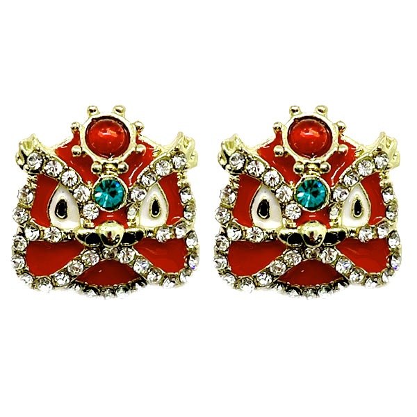 獅子ピアス ネコポス便なら【送料無料】｜アクセサリー,ジュエリー