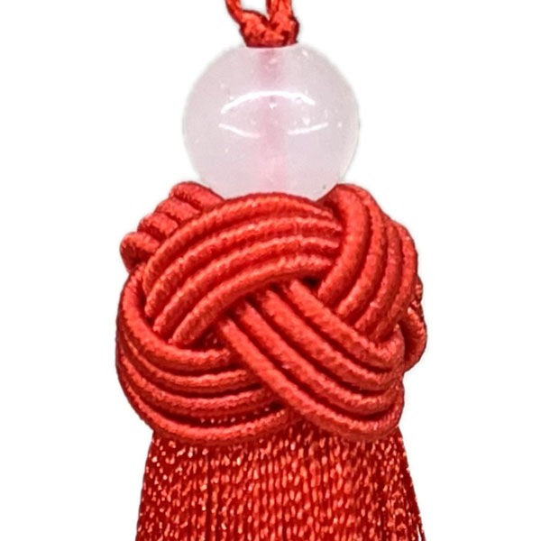 白珠付き房飾り 【ネコポス便可】｜開運,風水,グッズ・玩具,中国,中華