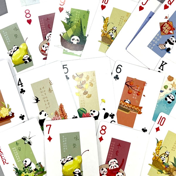 中国トランプパンダ【ネコポス便可】｜パンダ,カード,カードゲーム