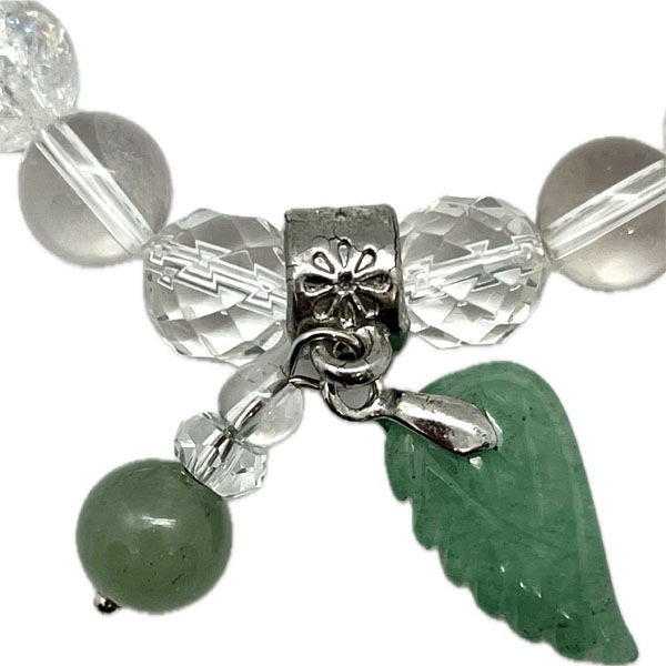 ブレスレット】天使の羽ブレスアベンチュリン ネコポス便なら【送料