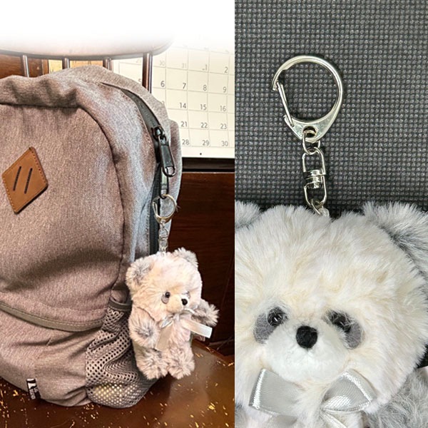 アニマルキーホルダーパンダ(TY033-K) | ぬいぐるみ,ヌイグルミ