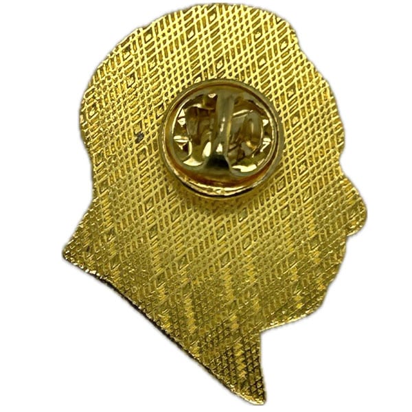 ピンバッジ毛沢東（横顔）【大】【ネコポス便可】｜毛澤東,人民解放軍