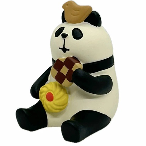 よくばりクッキーパンダ 置き物｜デコレ,decore,conconble