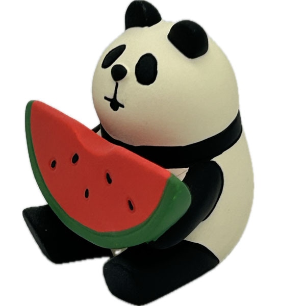 大きなすいかパンダ(38845E) ｜スイカ,パンダ,夏,デコレ,decore