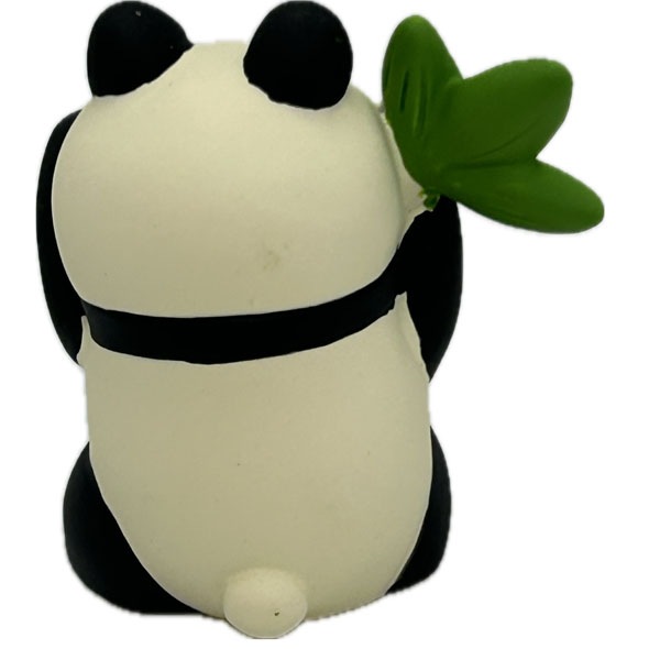 踊る招きパンダ(38844E)｜ 笹,パンダ,デコレ,置き物,置物,DECOLE